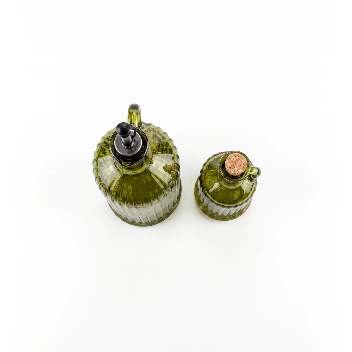 huilier vert bouteille avec bec verseur BAZ