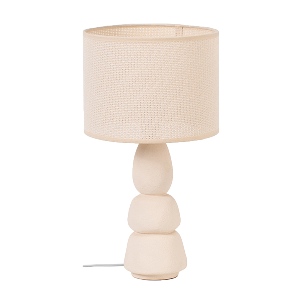 Lampe céramique beige matte SIMONE OPJ