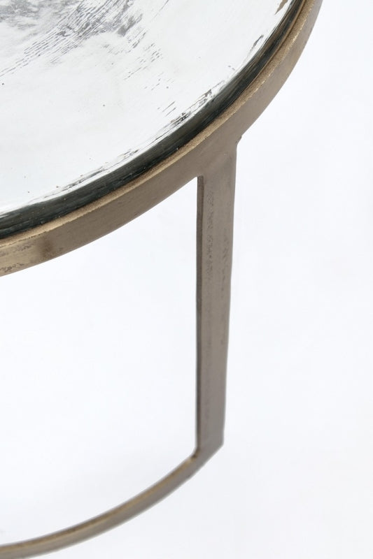 Tables gigogne verre et laiton Alyaz BIZ