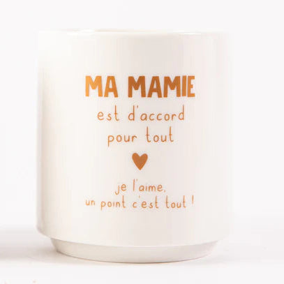 Mug tasse blanc à messages  SOP