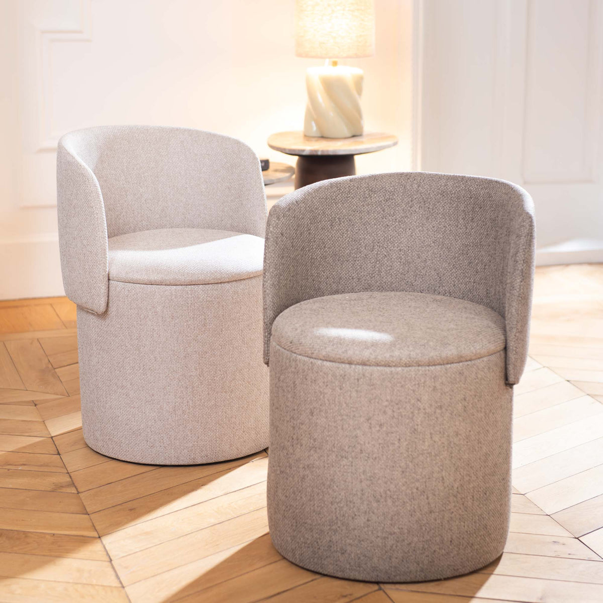 Fauteuil ou pouf ou coffre de rangement ECLIPSE AMA