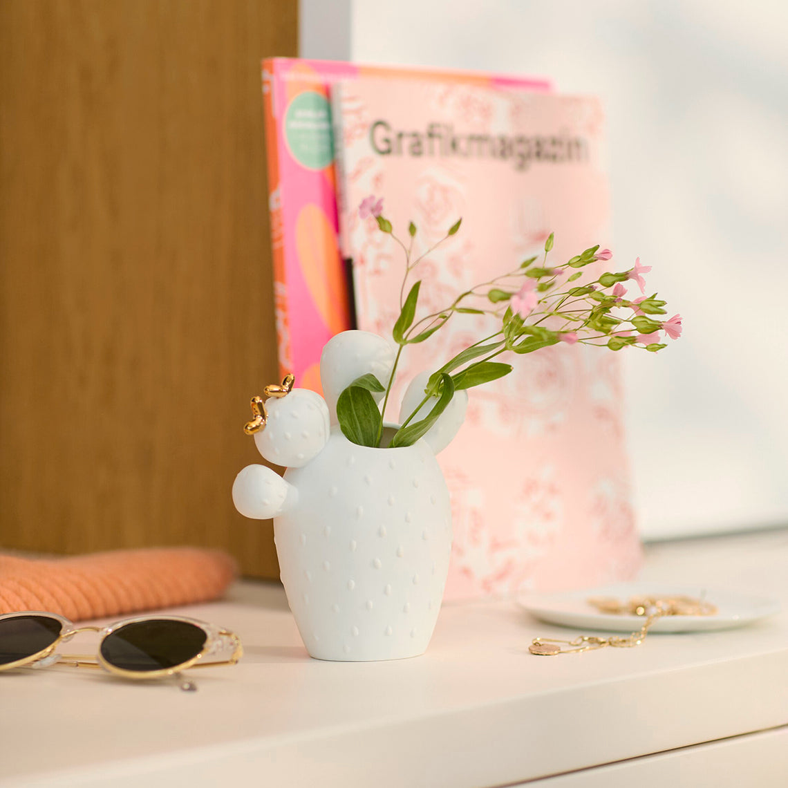 Vase cactus grand RAD