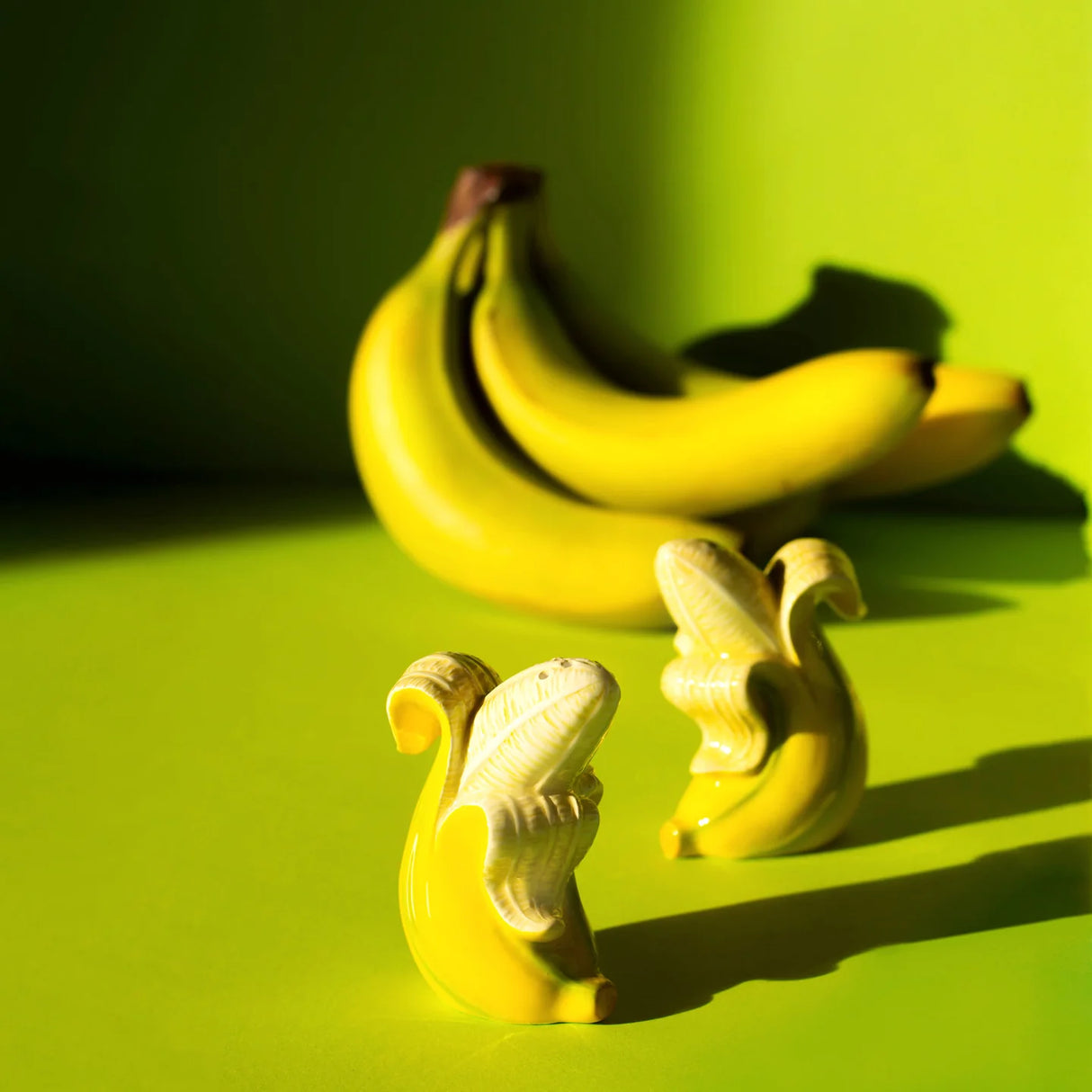 Salière et poivrière banane/hippopotame DON