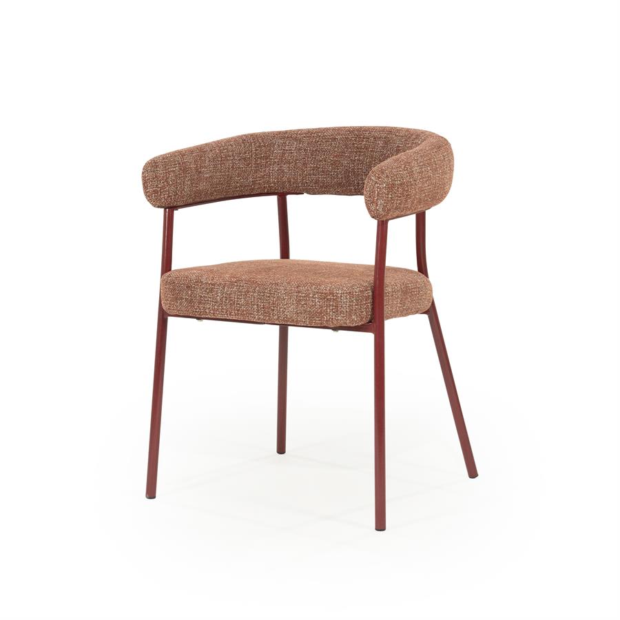 Chaise YOVI pieds rouges BYB