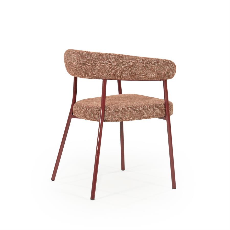 Chaise YOVI pieds rouges BYB