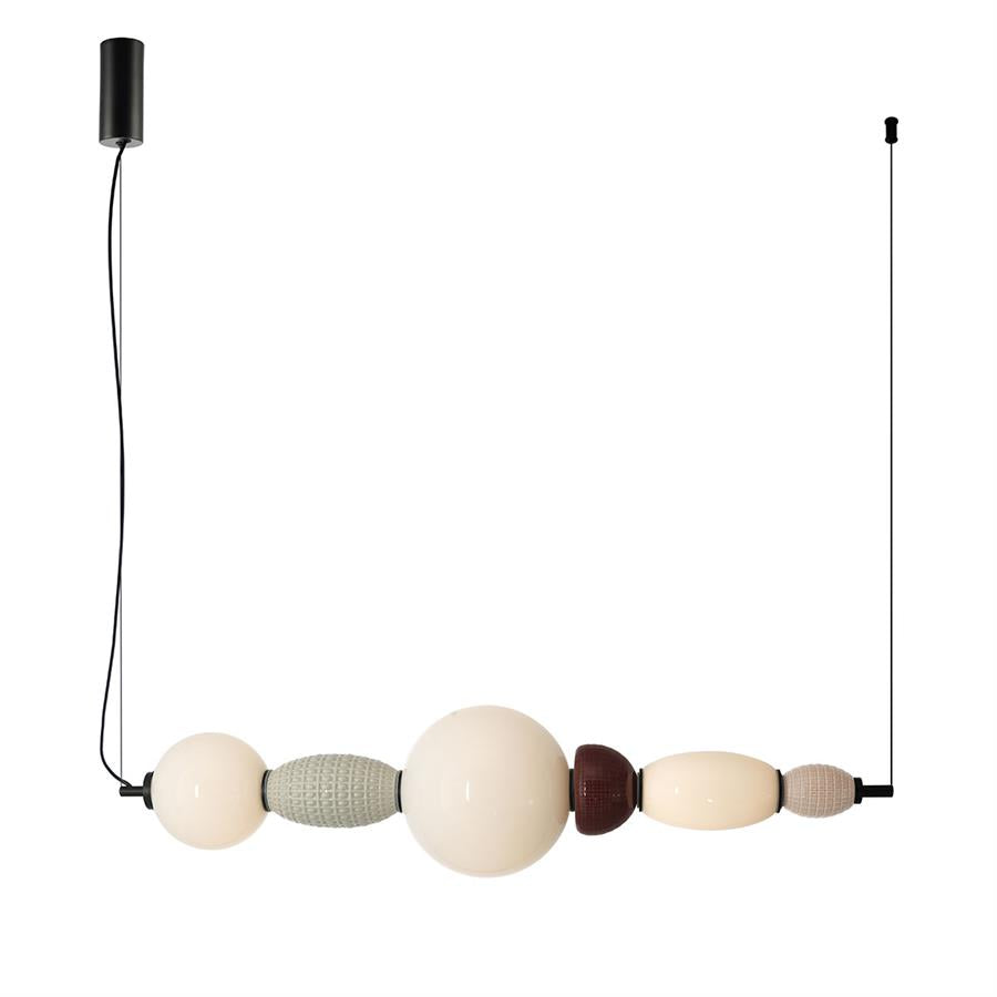 Lampe suspension horizontale céramique BYB