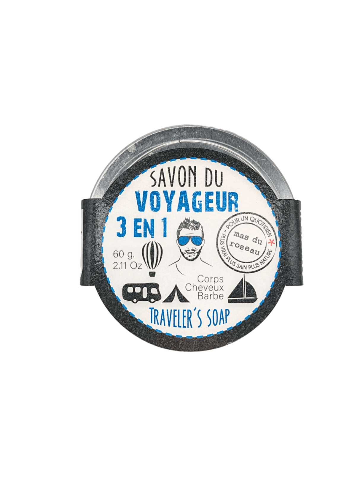 Savon du voyageur 3 en 1 MAS