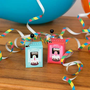 Boite à musique joyeux anniversaire mini REX