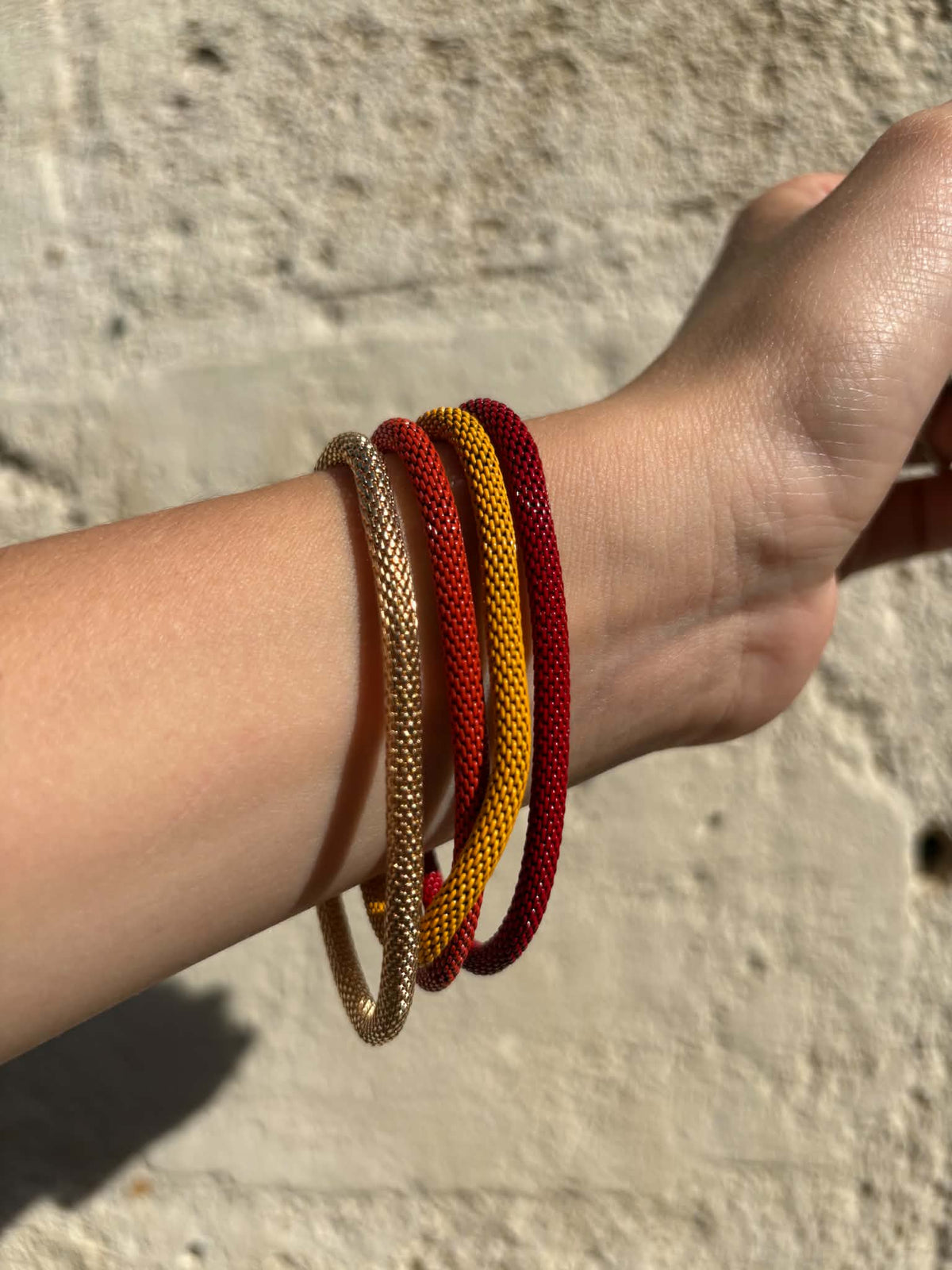 Bracelet chaine couleur DIE