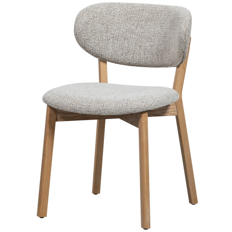 Chaise bois et tissus RADU DEEK