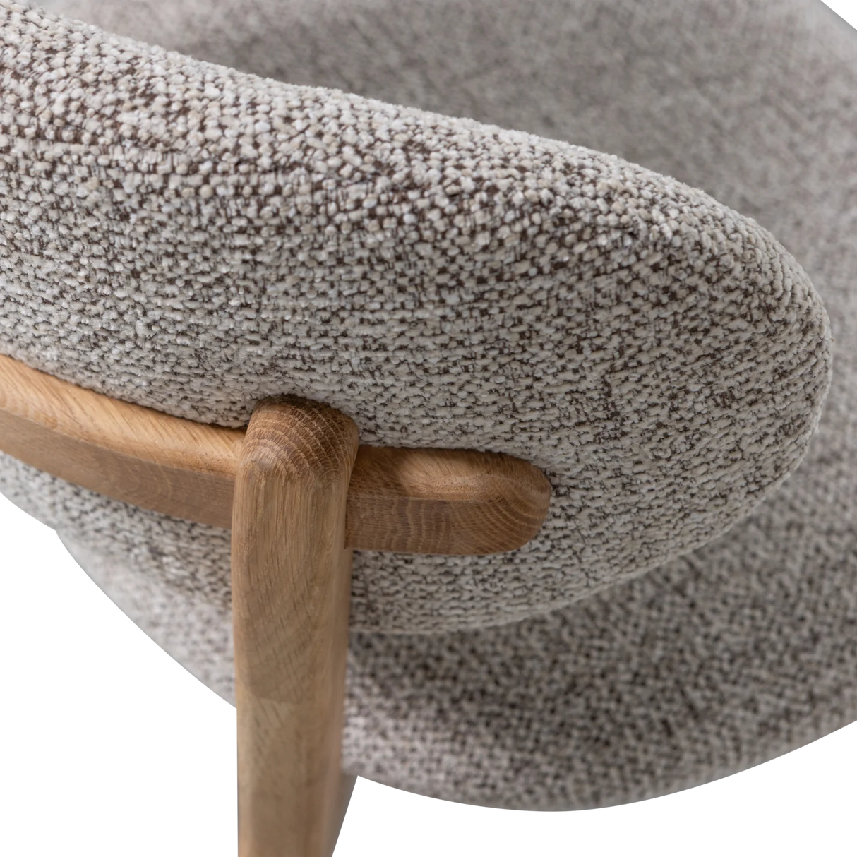 Chaise bois et tissus RADU DEEK