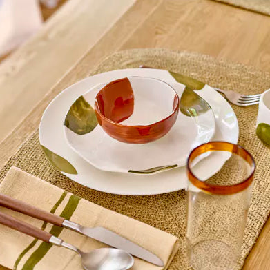 Assiette porcelaine Labo POM