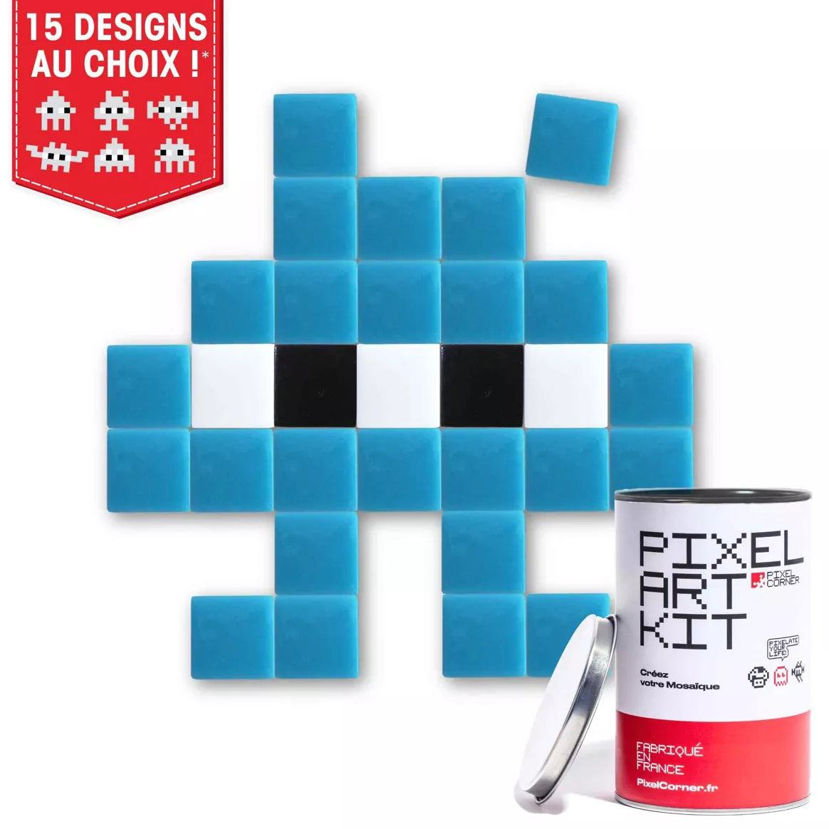 Kit pixel street art mosaique  KUB
