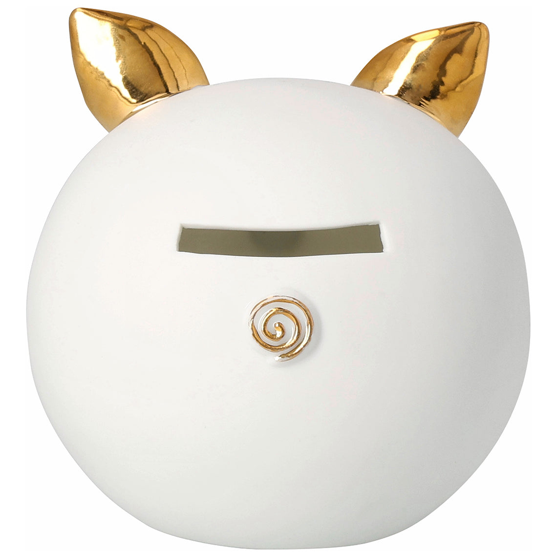 Tirelire cochon porcelaine RAD