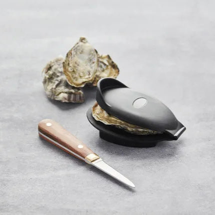 Set de 2 pièces couteau huître et protège-main LIV