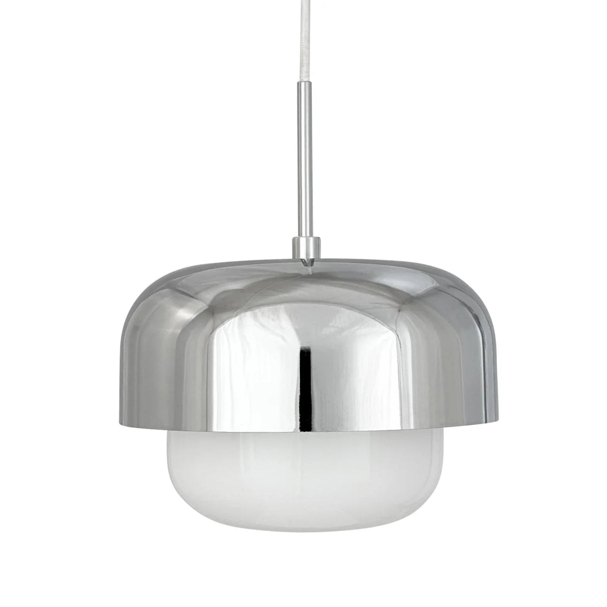 Suspension ronde verre et métal DYB