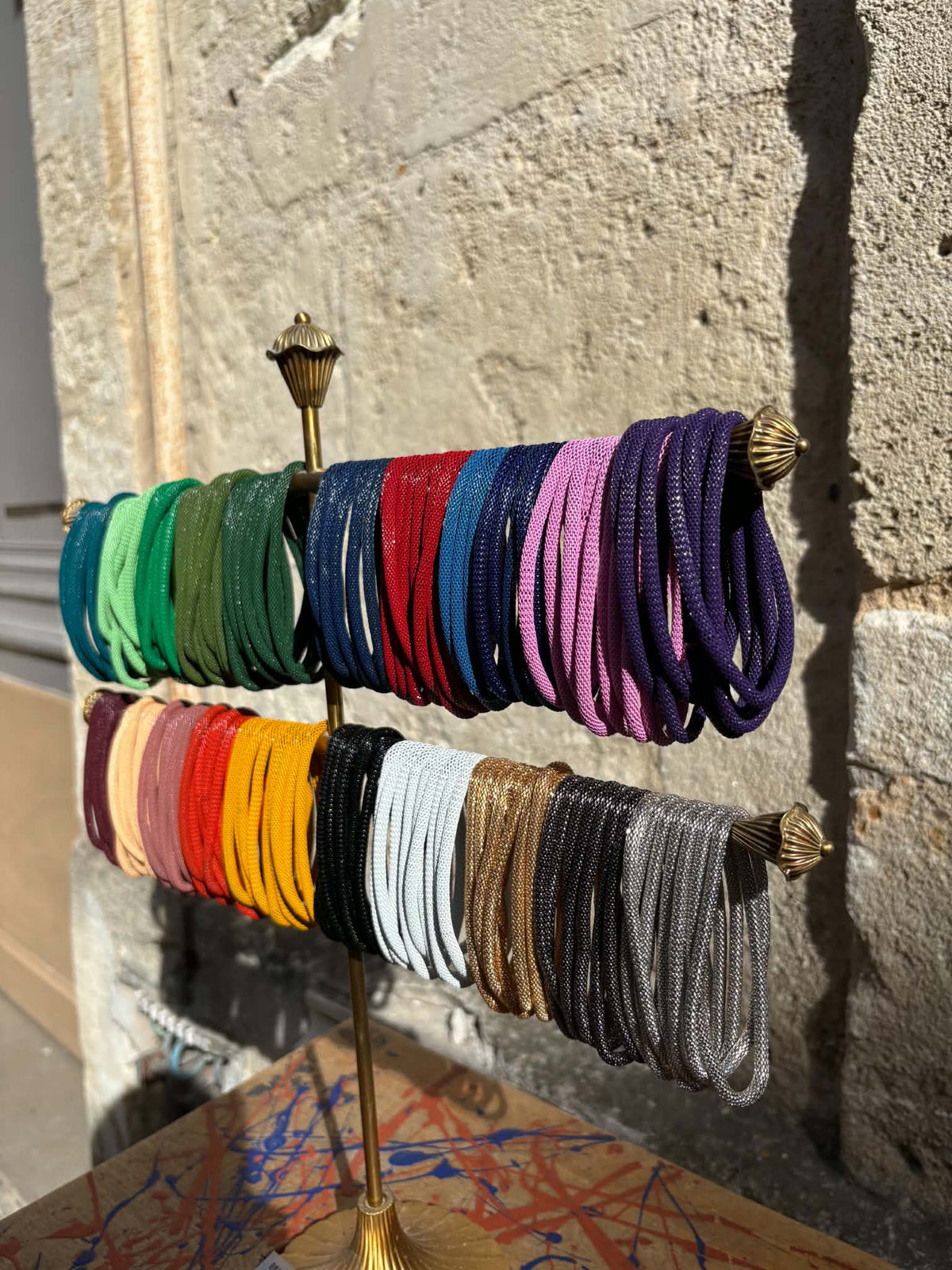 Bracelet chaine couleur DIE
