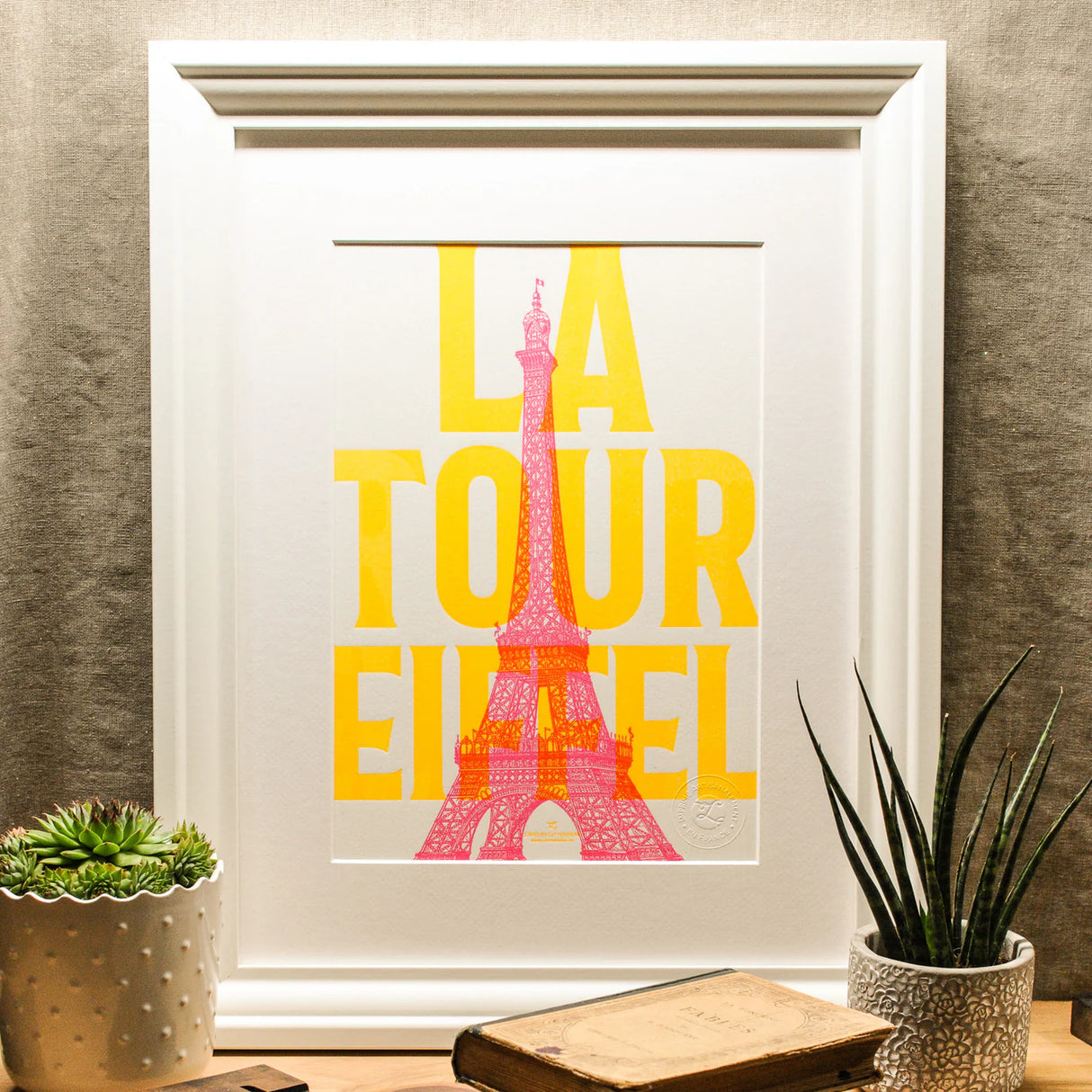 Carte et affiche PARIS POP LAT