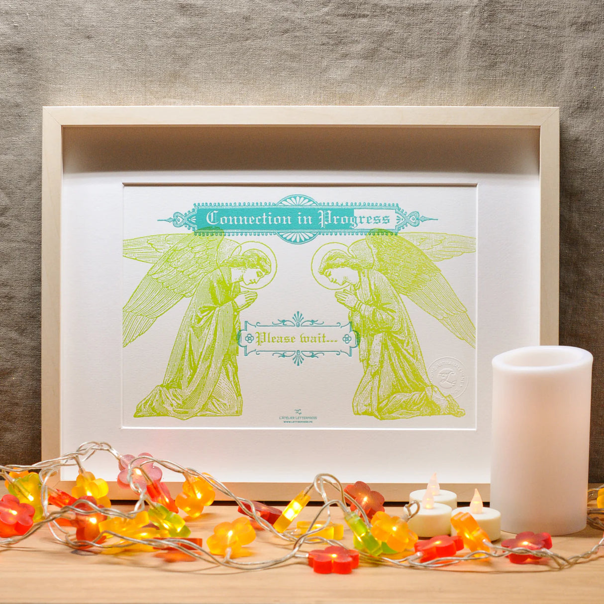 Carte et affiche DIGITAL PRAYERS LAT