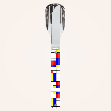 Couverts nomades droits aimantés AKI