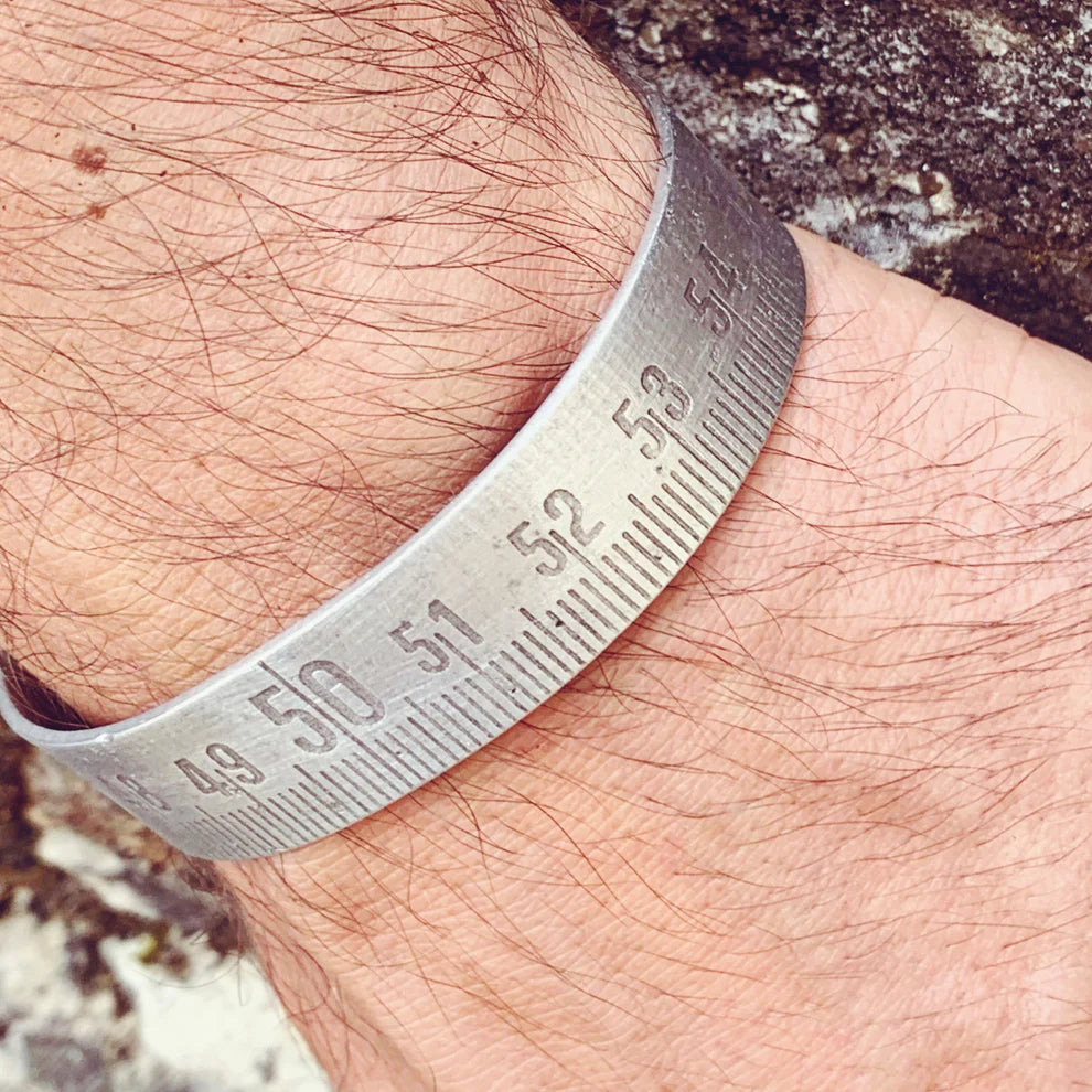 Bracelet mètre aluminium ERN