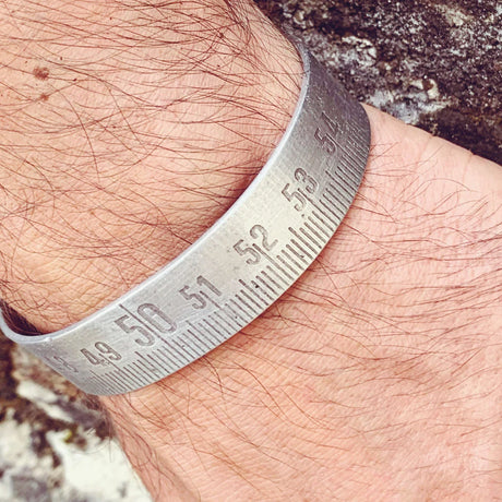 Bracelet mètre aluminium ERN