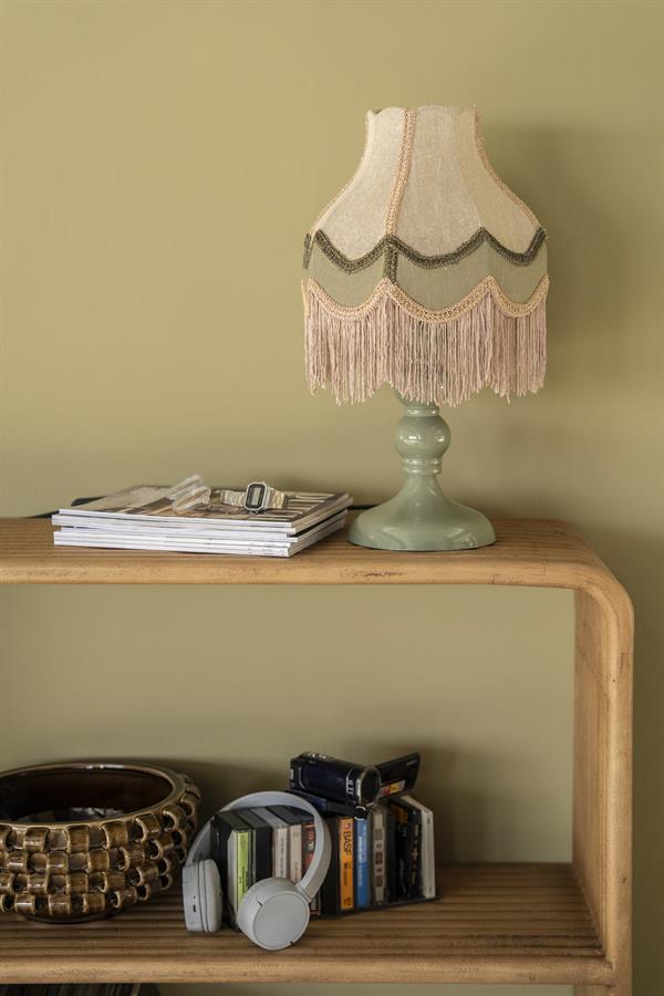 Lampe à poser abat jour à franges Fringaloo BYB