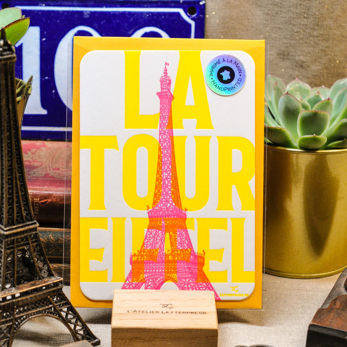 Carte et affiche PARIS POP LAT
