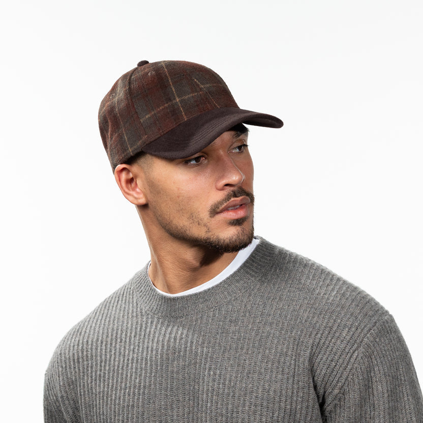 Casquette tweed HIVER BAR
