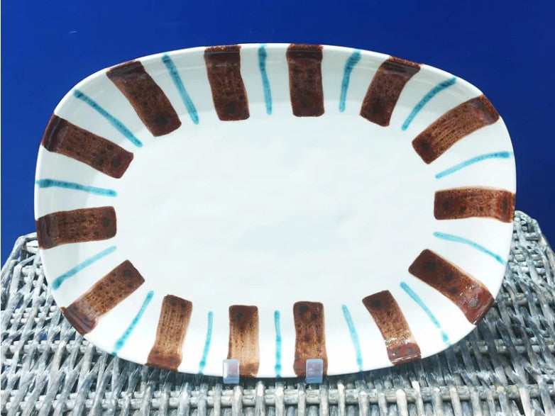 Plat rectangle ou ovale grand modèle DUR