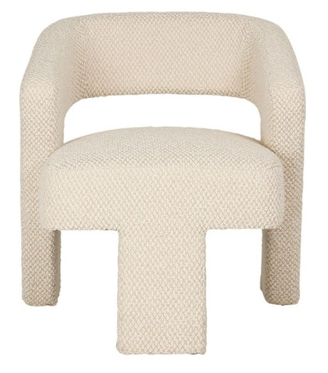 Fauteuil Klosen bouclette ivoire SEM