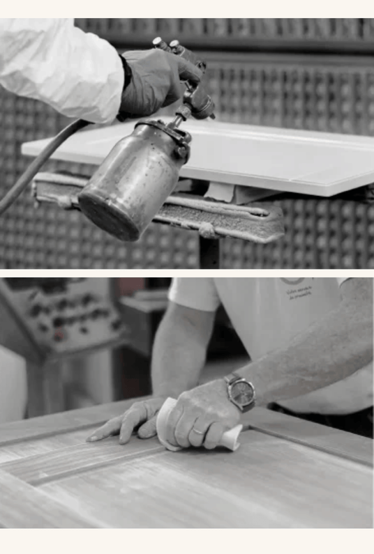 Aménagement de cuisine Made in France par un cuisiniste professionnel, alliant design épuré et matériaux nobles.