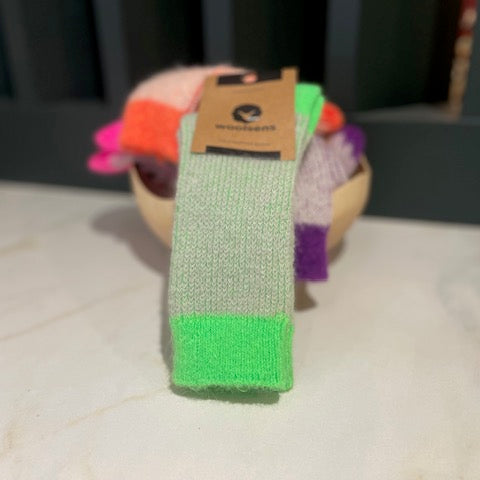 Chaussettes fluos WOO