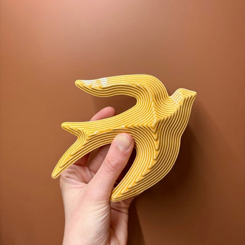 Hirondelle à lignes céramique DUR