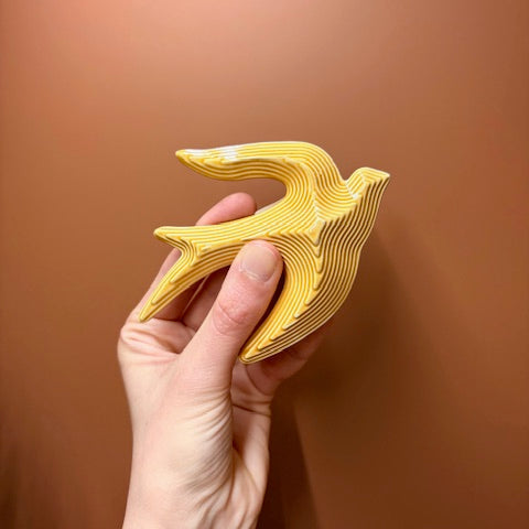 Hirondelle à lignes céramique DUR