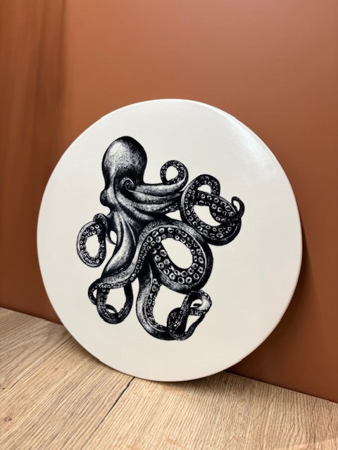 DESSOUS DE PLAT CERAMIQUE POULPE DUR