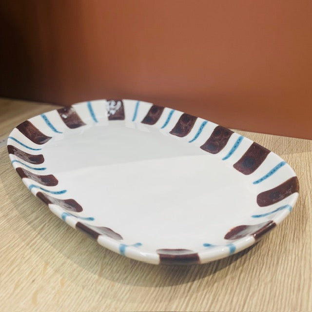 Plat rectangle ou ovale petit modèle DUR