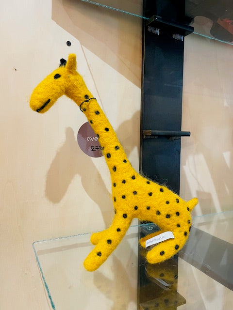 Doudou laine girafe/grenouille/singe AVE