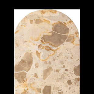 Planche marbre ovale AUM