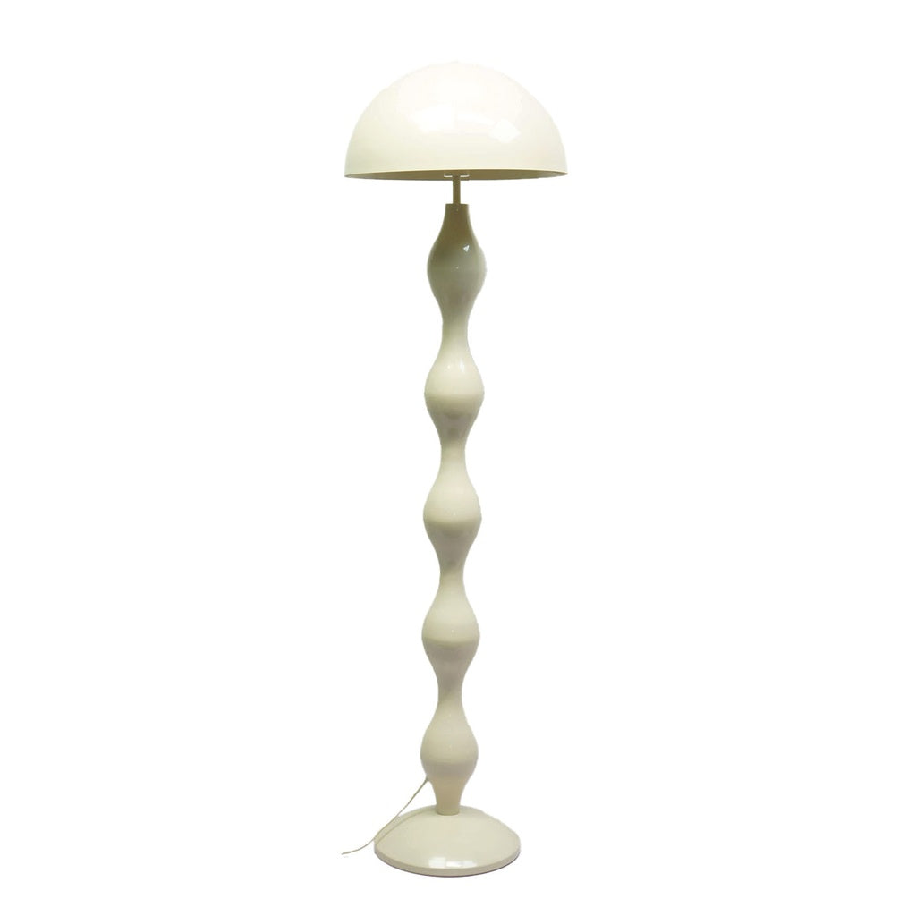 Lampadaire métal kaki ou blanc cassé OPJ