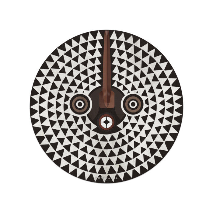 Set de table vinyle masques POD