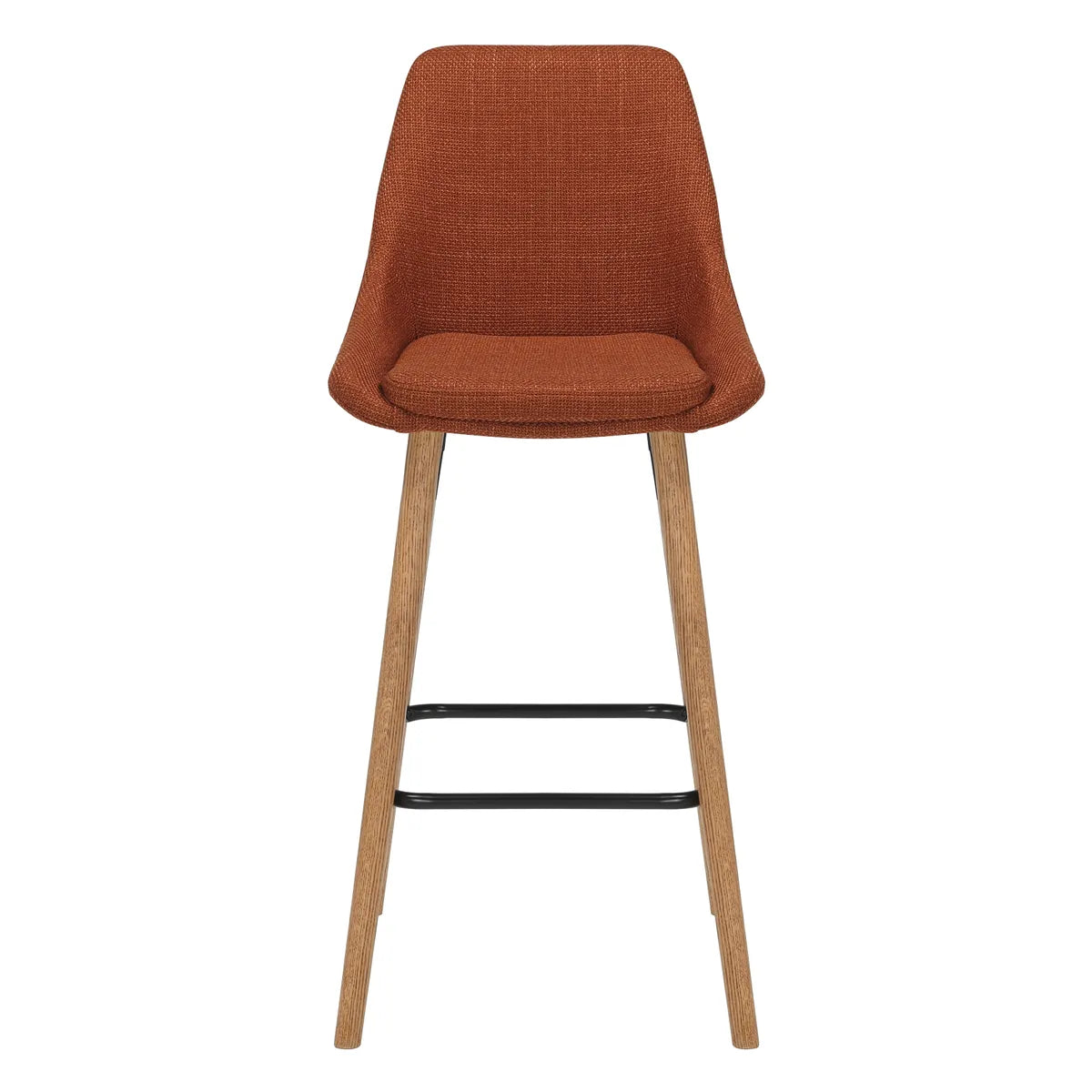 Chaise IBAR snack tissu et pieds bois ZAG