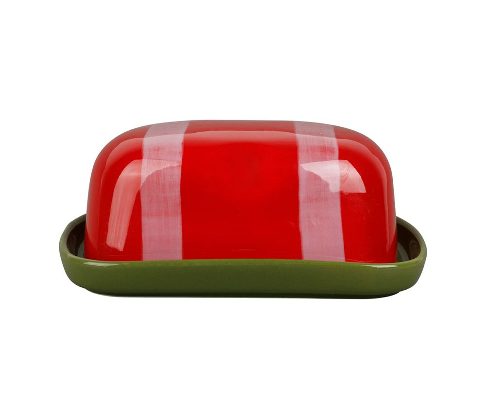 Beurrier céramique coloré SEM