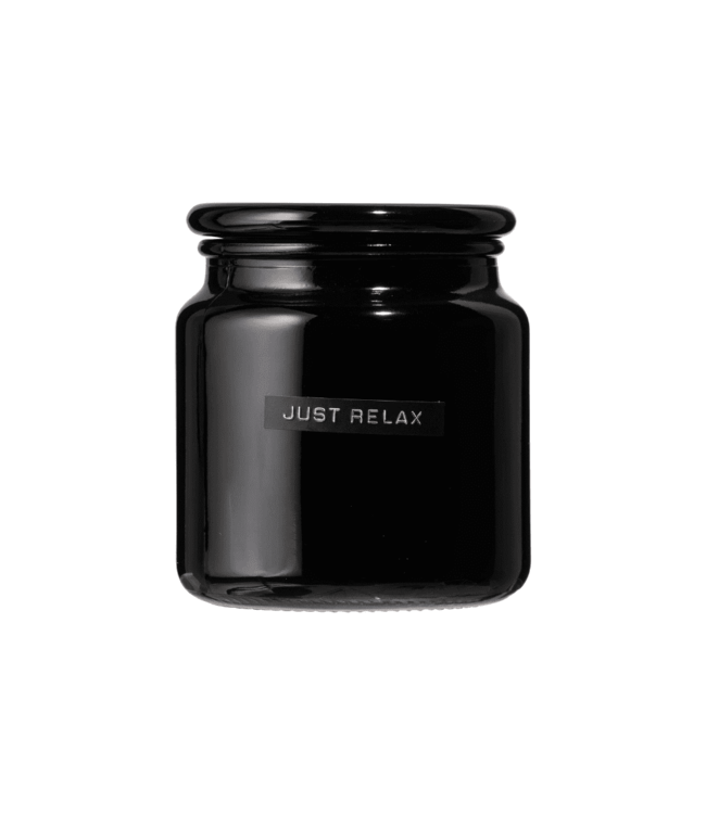 Bougie en verre JUST RELAX WEL