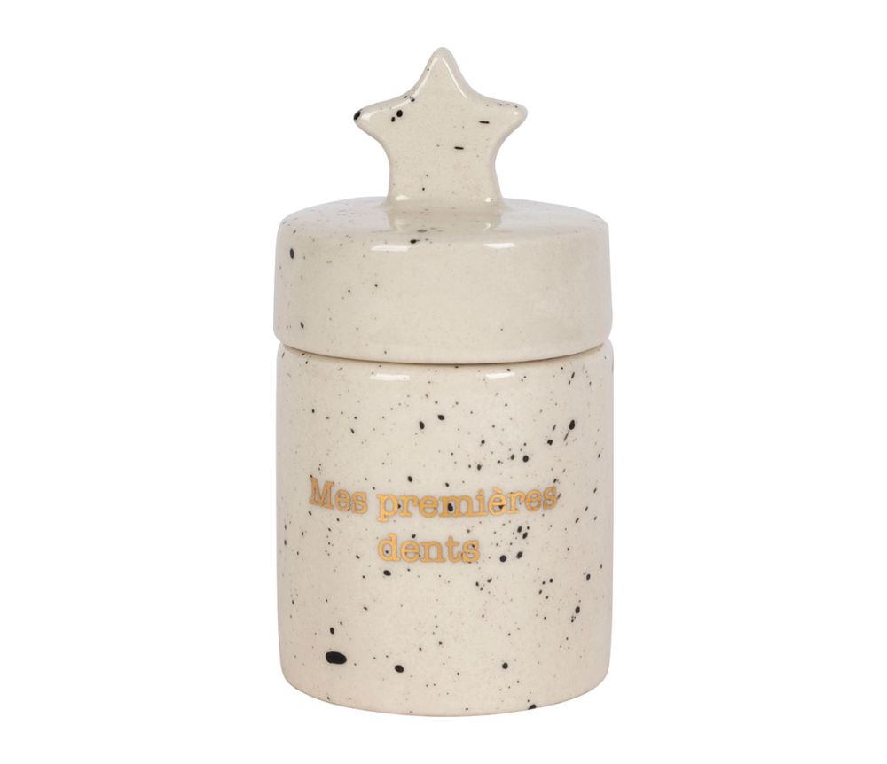 Boite à dent étoile dorée SEM