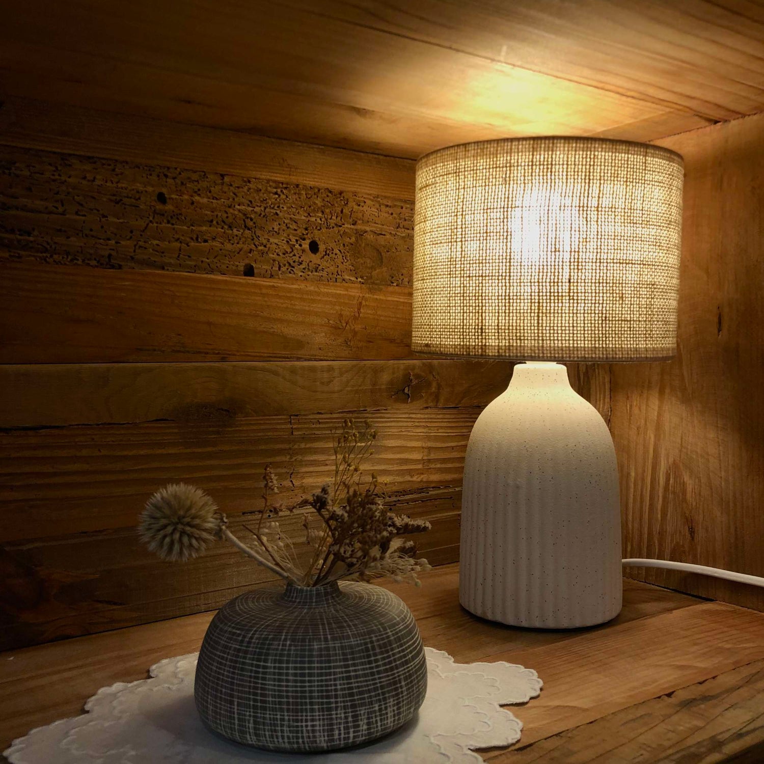 Lampe esencia céramique SEM