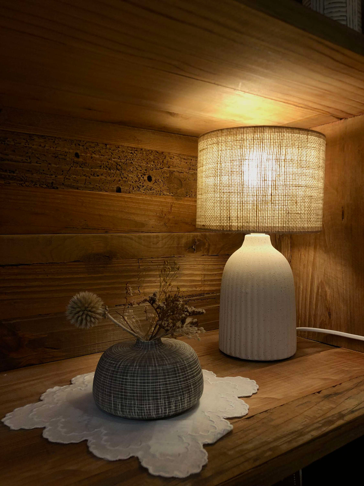 Lampe esencia céramique SEM