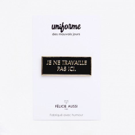 Pin's humoristique grand modèle FEL