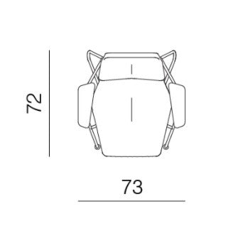 Fauteuil Polygon Prostoria Ral Et Tissu 400
