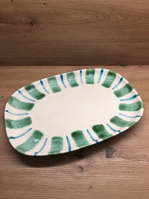 Plat rectangle ou ovale grand modèle DUR